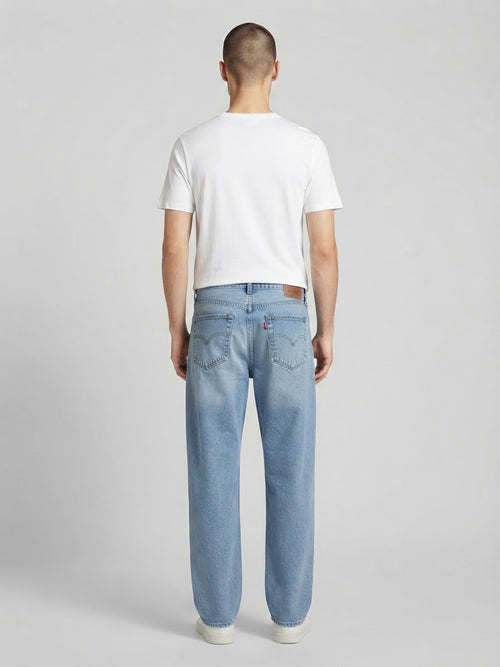 Classic Light Blue Baggy Denim Jeans