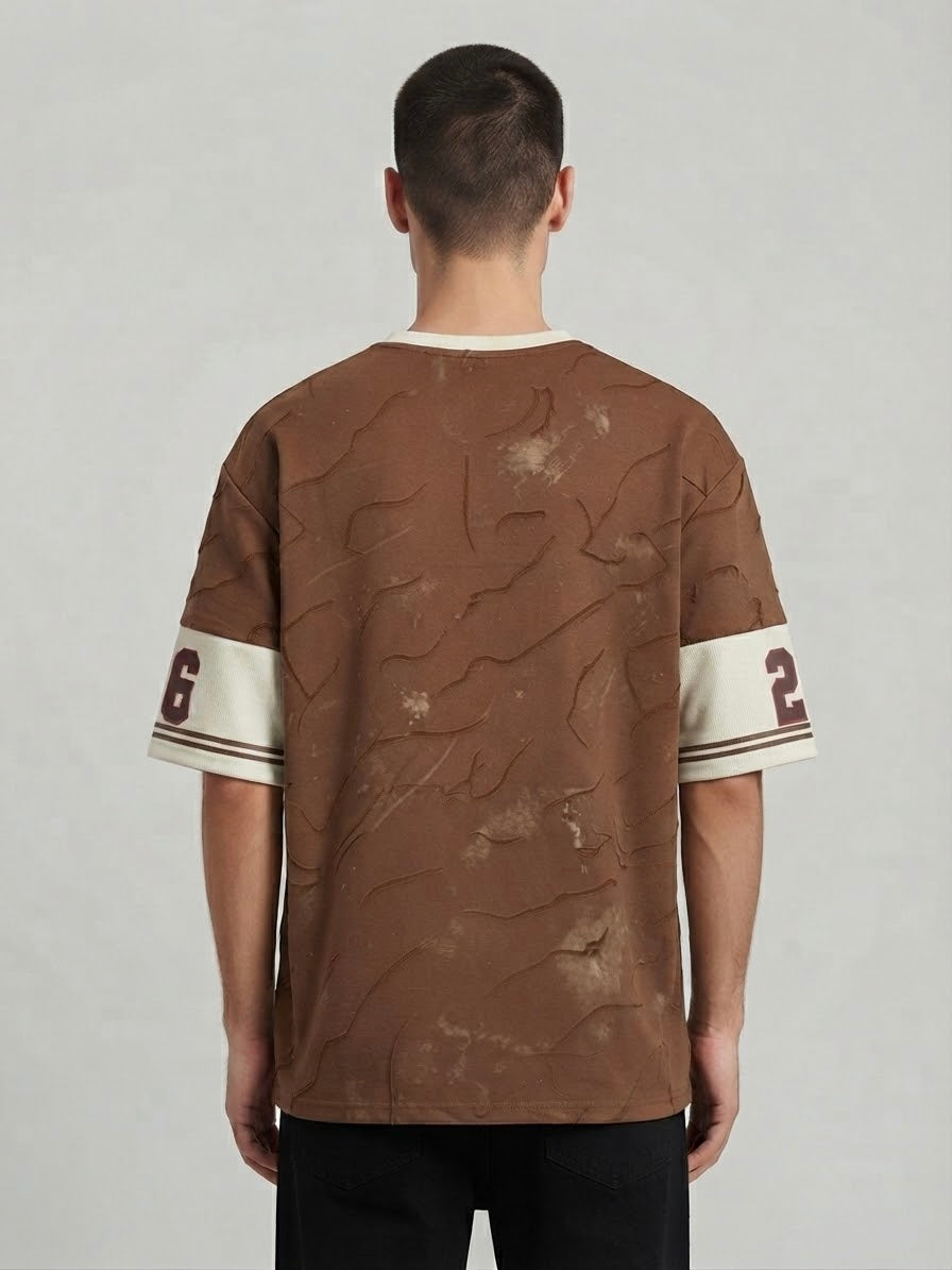 Urban Vintage New York 26 Oversized Brown T-Shirt