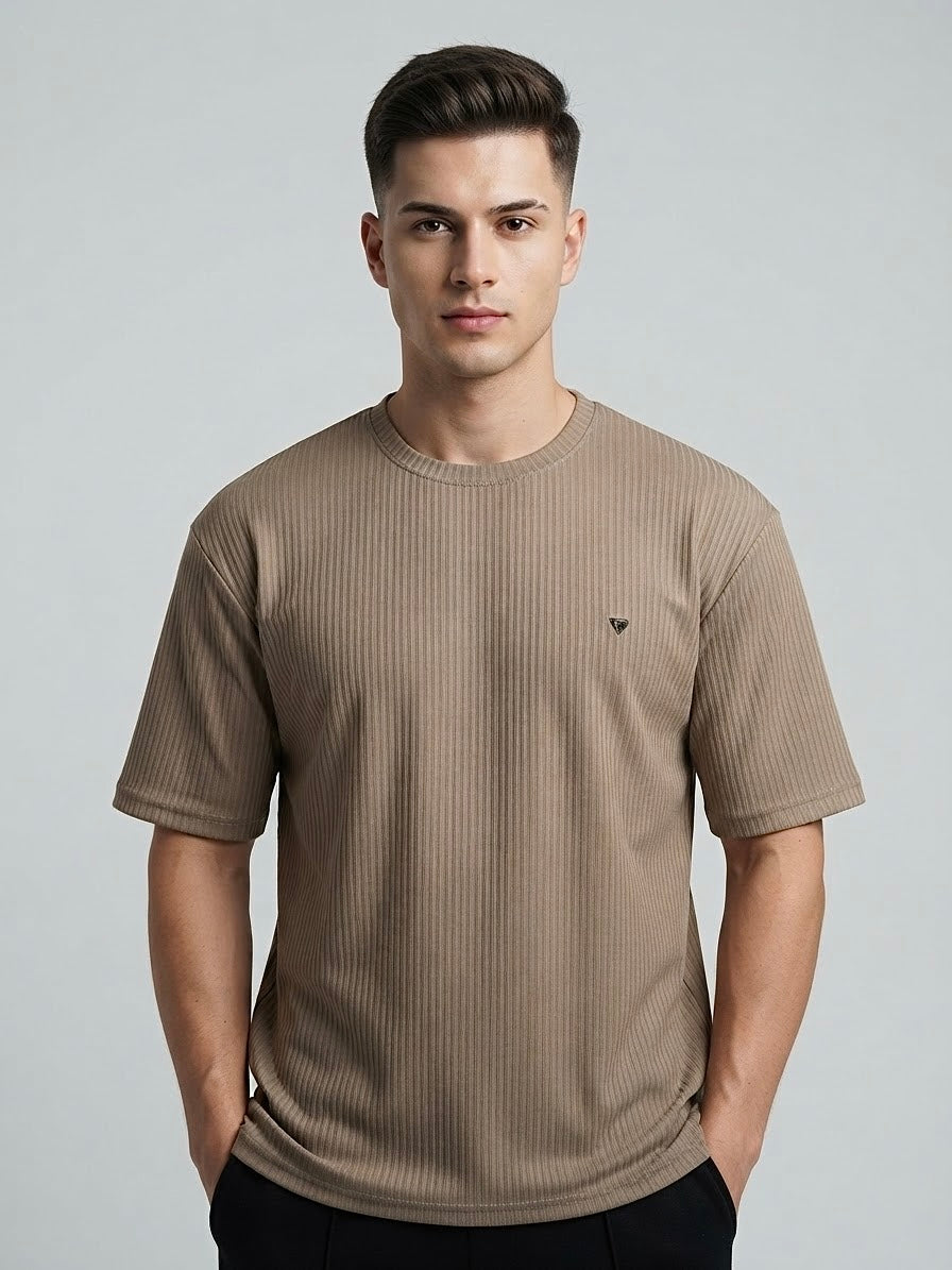 Premium Ribbed Oversized Tee