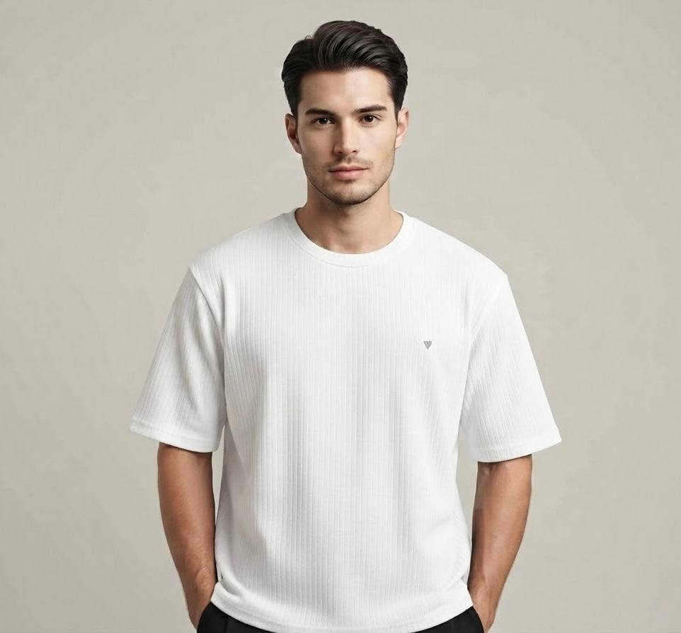 Premium Ribbed Oversized Tee