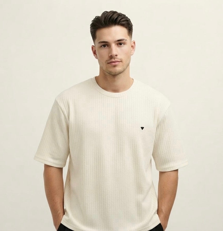 Premium Ribbed Oversized Tee